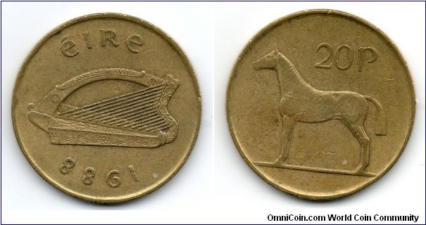 20 Pence, 1988