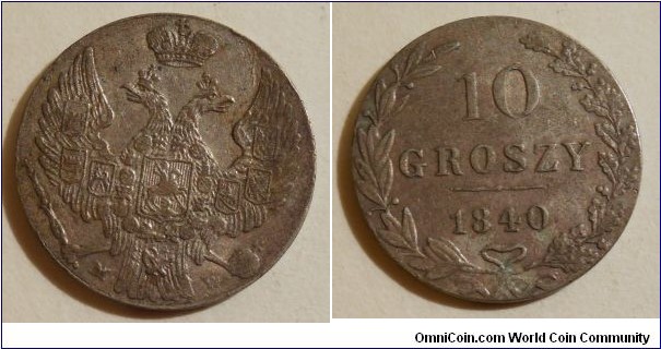 10 Groszy MW mint Warsaw