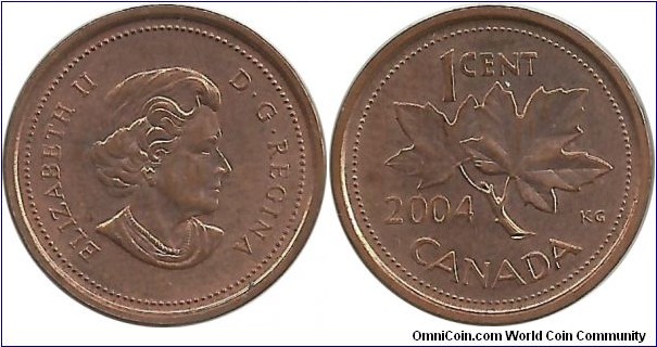 Canada 1 Cent 2004