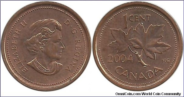 Canada 1 Cent 2004