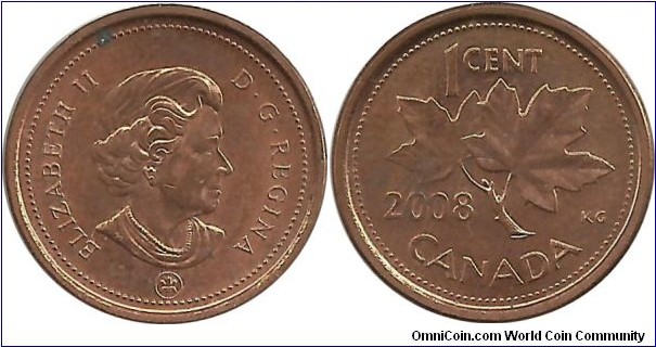 Canada 1 Cent 2008RCM