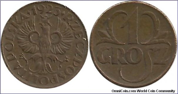 Poland 1 Grosz 1923