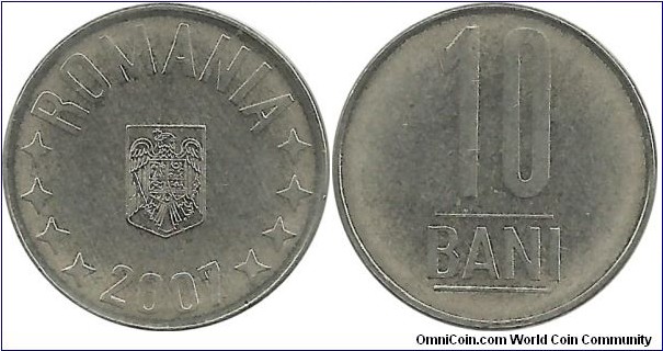 Romania 10 Bani 2007