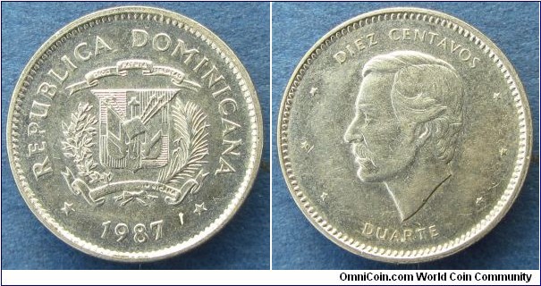 Copper-Nickel; Obverse: Coat of arms; Reverse Duarte