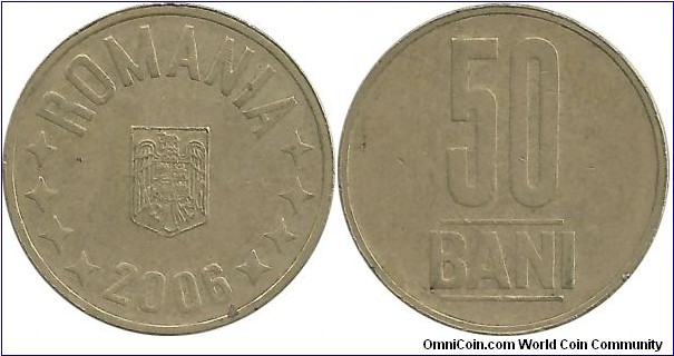 RomaniaR 50 Bani 2006