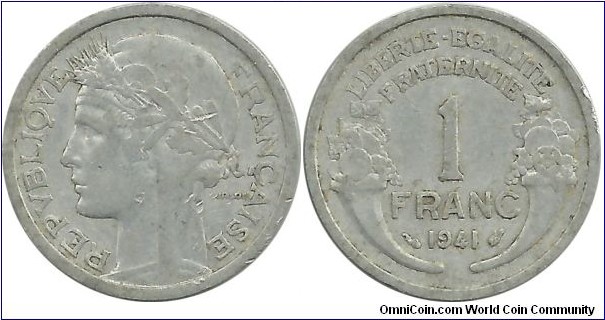 France 1 Franc 1941