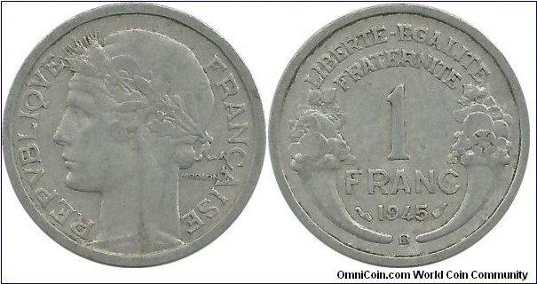 France 1 Franc 1945B