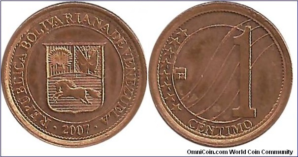 Venezuela 1 Centimo 2007