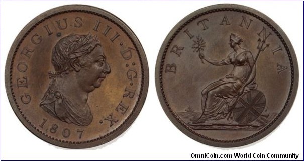 Bronzed Proof Penny
BMC 1354
