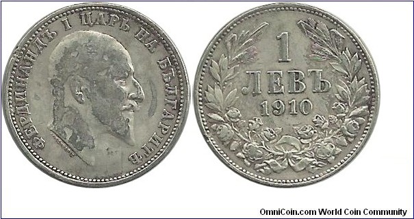 Bulgaria 1 Lev 1910