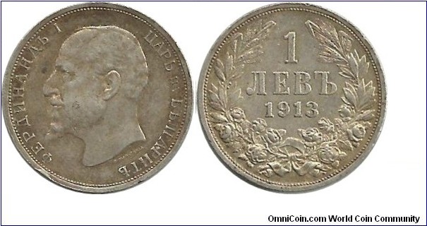 Bulgaria 1 Lev 1913