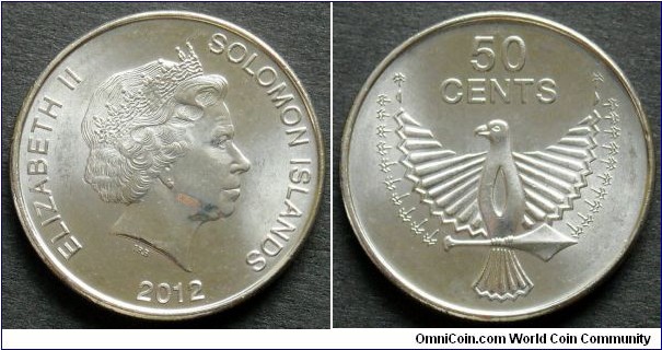 Solomon Islands 50 cents.
2012
