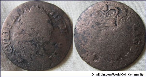 Ireland 1696 halfpenny