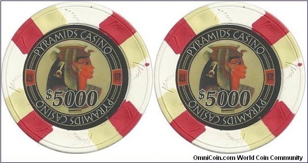 USA - Pyramids Casino $5000