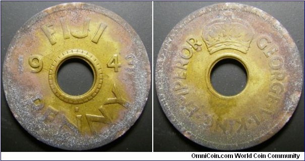 Fuji 1943 1 penny. 