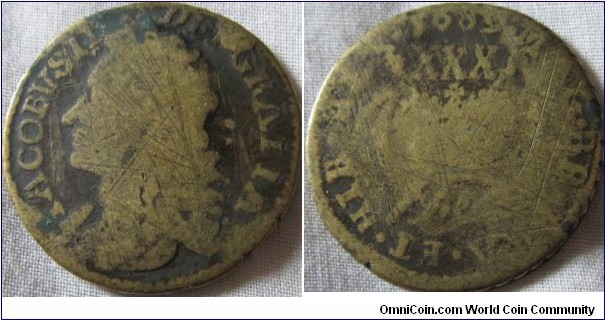 Dec 1689 Gunmoney crown