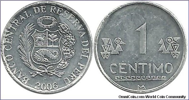 Peru 1 Centimo 2006-Al