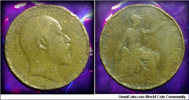 One Penny IMP  Edward vs  GRA:BRITT:OMN:REX