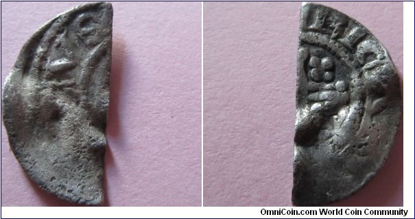 cut shortcross penny, possibly of Henry II Monyer Richard