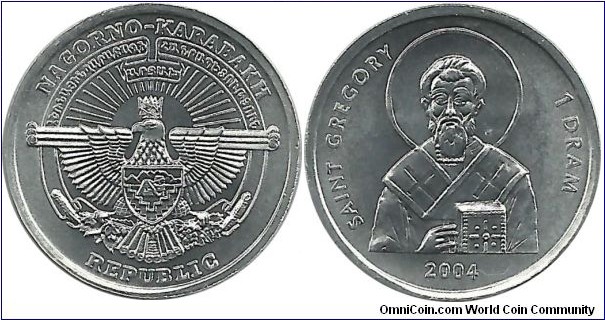 NagornoKarabakh 1 Dram 2004