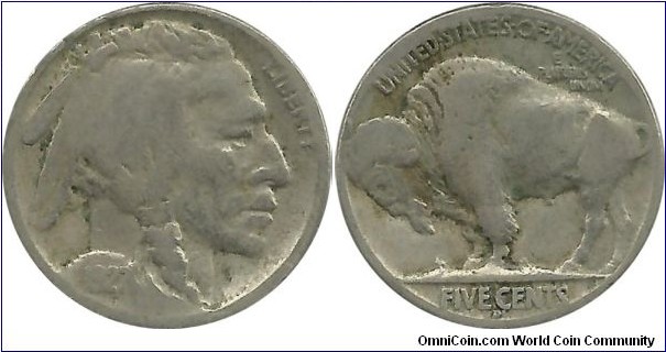 USA 5 Cents 1927D
