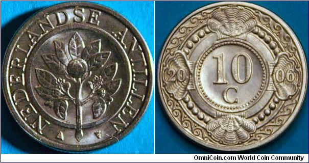 10 cents, 18 mm, Nickel bonded Steel