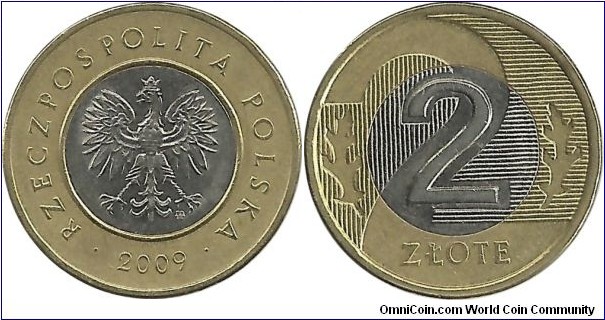 Poland 2 Zlote 2009