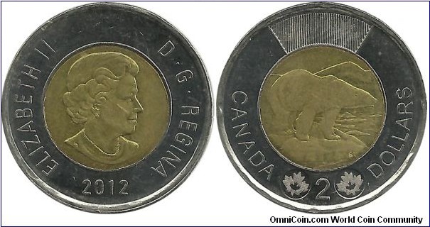 Canada 2 Dollars 2012