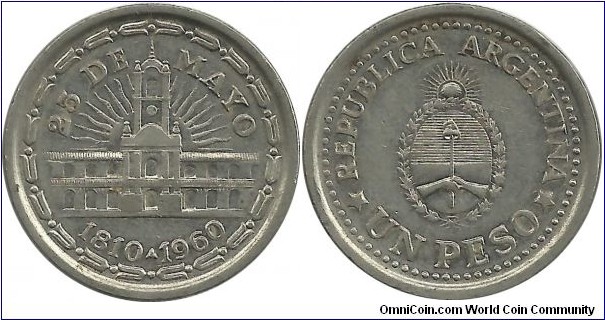 Argentina 10 Pesos 1960
