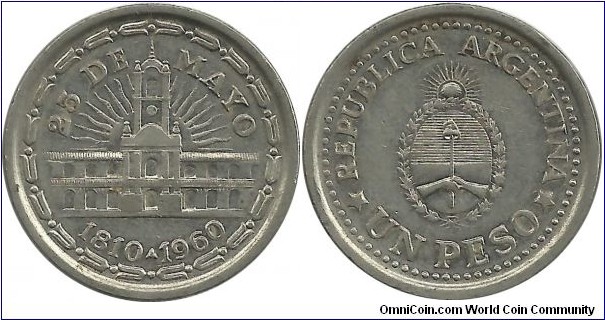 Argentina 10 Pesos 1960