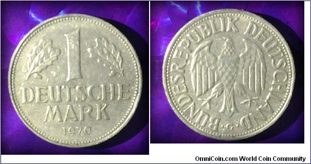 1 DEUTSCHE MARK 
Bundesrepublik