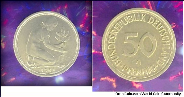 50 PFENNING Bundesrepublic