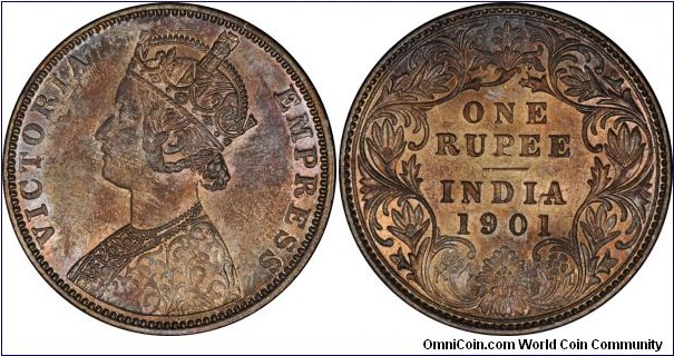 Empress Victoria AR Rupee