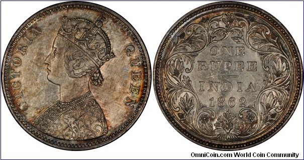 Queen Victoria AR Rupee