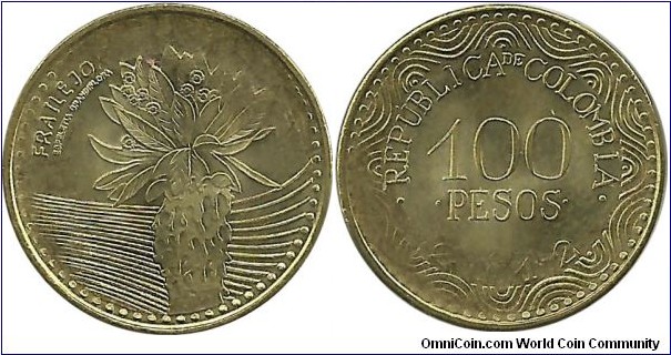 Colombia 100 Pesos 2012