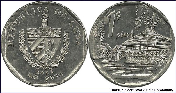 Cuba(CUC) 1 Cuban Convertible Peso 1998
