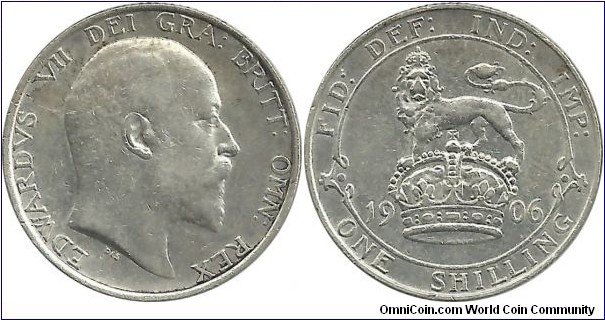 GreatBritain 1 Shilling 1906