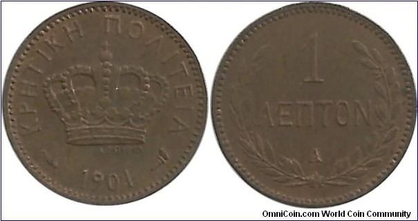 CreteIsland 1 Lepton 1901A