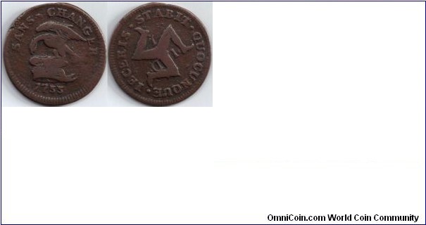 isle of man penny it is a  forgery cast from a genuine coin