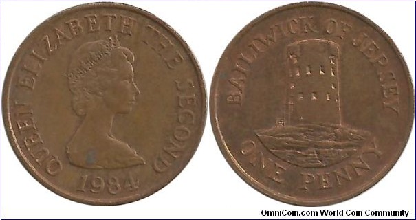 Jersey 1 Penny 1984