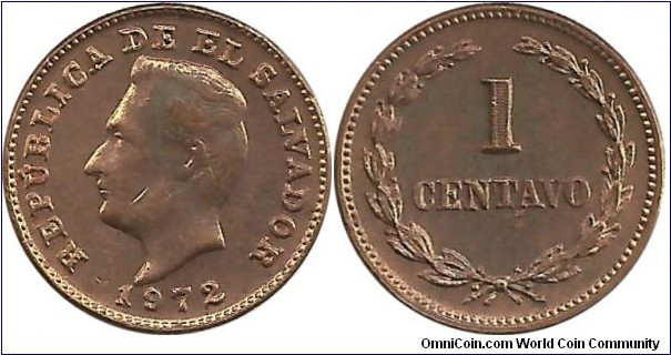 ElSalvador 1 Centavo 1972