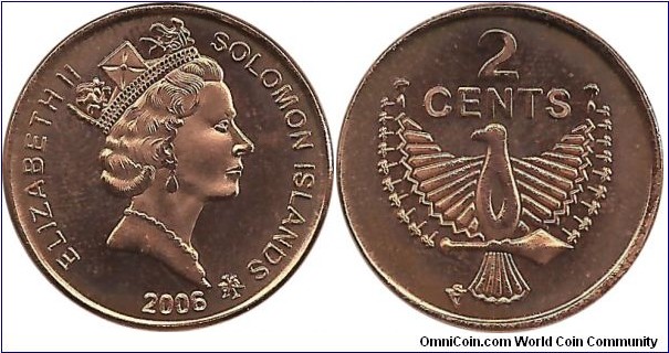 SolomonIslands 2 Cents 2006