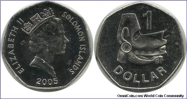SolomonIslands 1 Dollar 2005
