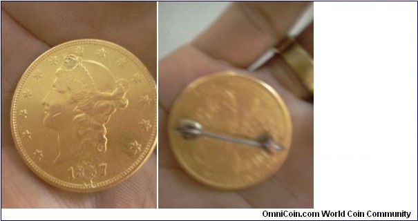 GOLD coin Liberty 1807 For Sale- nego