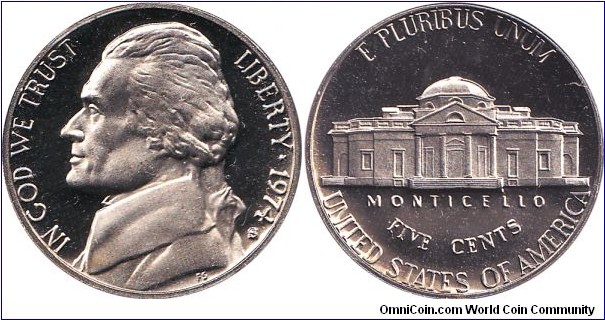 1974S Nickel