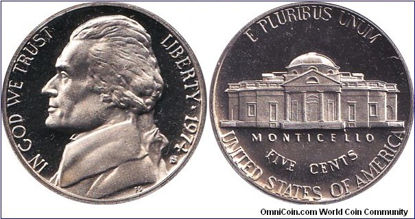 1974S Nickel