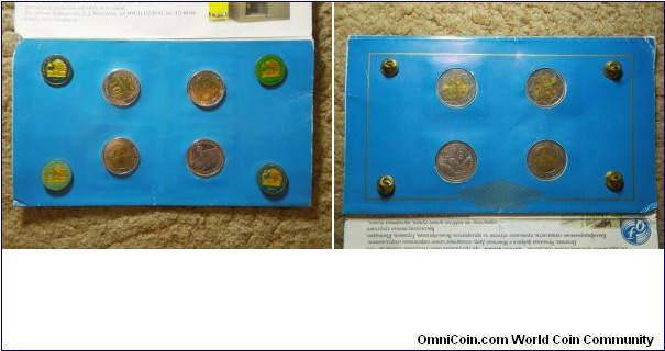 Uzbekistan mint token set. Issued around 2002? 