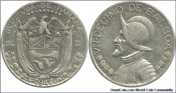 Panama 1 Decimo 1947