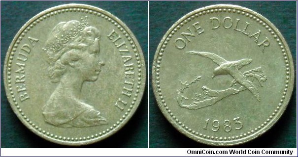 Bermuda 1 dollar.
1983