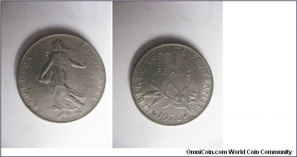 1976 France 1 Franc